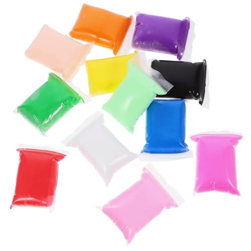 ERINGOGO 12 Packungen Modelliermasse für Kleinkinder Handwerk Farbe Jedenfalls Modellieren farbig Hey DIY -Ton Polymer -Ton DIY- für Ton-Kit Plastik Colorful von ERINGOGO