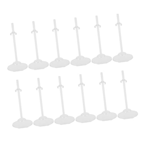 ERINGOGO 12 Stück Figurenständer Actionfigurenständer Puppenständer Puppenständer Actionfiguren Displayhalter Puppendisplay Rack Puppenhalterständer Transparenter Kunststoff ERINGOGO 12 Stück Figurenständer Actionfigurenständer Puppenständer Puppenständer Actionfiguren Displayhalter Puppendisplay Rack Puppenhalterständer Transparenter Kunststoff von ERINGOGO