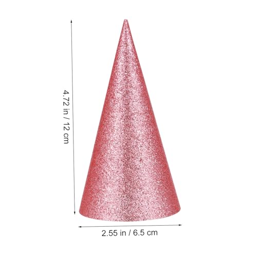 ERINGOGO 12 Stück Geburtstagshut Form Kindergeburtstagsmützen Partyhüte Rosa Kegelhut Partyhüte Geburtstagshüte -Partyhut funkelnde Plastik Zufällige Farbe ERINGOGO 12 Stück Geburtstagshut Form Kindergeburtstagsmützen Partyhüte Rosa Kegelhut Partyhüte Geburtstagshüte -Partyhut funkelnde Plastik Zufällige Farbe von ERINGOGO