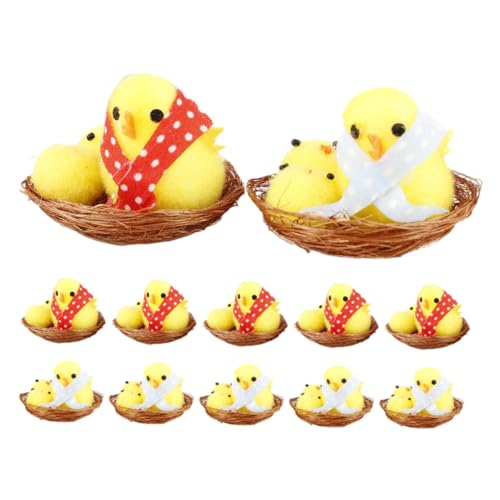 ERINGOGO 12stücke Mini Ostern Küken Dekoration Mini Küken Figuren Für Osterfeiern Tischdekoration Und Für Festliche Anlässe Und Kreative Bastelprojekte ERINGOGO 12stücke Mini Ostern Küken Dekoration Mini Küken Figuren Für Osterfeiern Tischdekoration Und Für Festliche Anlässe Und Kreative Bastelprojekte von ERINGOGO