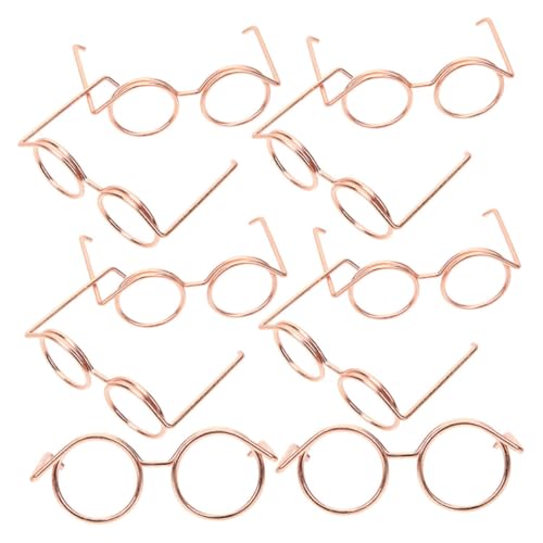 ERINGOGO 12 Stück Mini Brillen Spielzeugaugen Puppen Sonnenbrillen Mini Puppenbrillen Mini Sonnenbrillen Für Puppen Puppen Ankleide Requisiten Brillen Zum Puppen Ankleiden Die von ERINGOGO