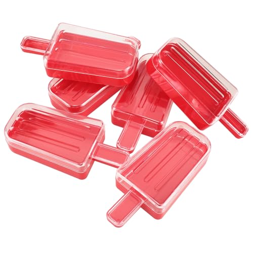 ERINGOGO 12 Stück Süßigkeitenschachteln aus Kreative Eisform Candy mit Deckel für Hochzeitsgeschenke Geburtstagsfeiern und Kleine Leckereien Große Flexibilität und Elegantes Design von ERINGOGO