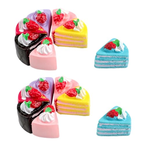 ERINGOGO 12 Stück Teiliges Miniatur Kuchen Lebensechte Mini Dessert Figuren in Gemischten Farben Leichte und Bruchsichere Puppenhaus Miniaturen für Kreative Landschaftsdekoration und ERINGOGO 12 Stück Teiliges Miniatur Kuchen Lebensechte Mini Dessert Figuren in Gemischten Farben Leichte und Bruchsichere Puppenhaus Miniaturen für Kreative Landschaftsdekoration und von ERINGOGO