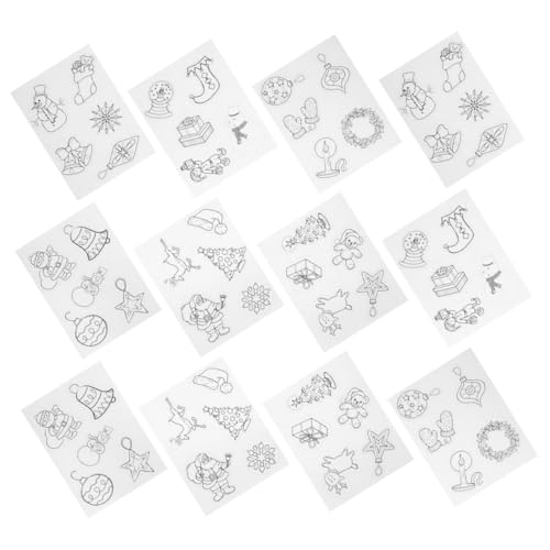 ERINGOGO 12 Stück Teiliges Weihnachts Schrumpffolien mit Bunten Mustern DIY Bastelmaterial für Freunde Hitzeempfindliche Schrumpfblätter Schrumpfgröße für Kreative Weihnachtskunstwerke ERINGOGO 12 Stück Teiliges Weihnachts Schrumpffolien mit Bunten Mustern DIY Bastelmaterial für Freunde Hitzeempfindliche Schrumpfblätter Schrumpfgröße für Kreative Weihnachtskunstwerke von ERINGOGO