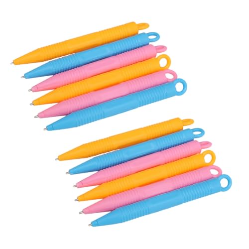 ERINGOGO 12 Stück Zeichenbrett Stift Zeichnung Kleinkindspielzeug Kinderspielzeug Zeichenbrett Stifte Gekritzelspielzeug zeichnen Doodle- Plastik Zufällige Farbe ERINGOGO 12 Stück Zeichenbrett Stift Zeichnung Kleinkindspielzeug Kinderspielzeug Zeichenbrett Stifte Gekritzelspielzeug zeichnen Doodle- Plastik Zufällige Farbe von ERINGOGO