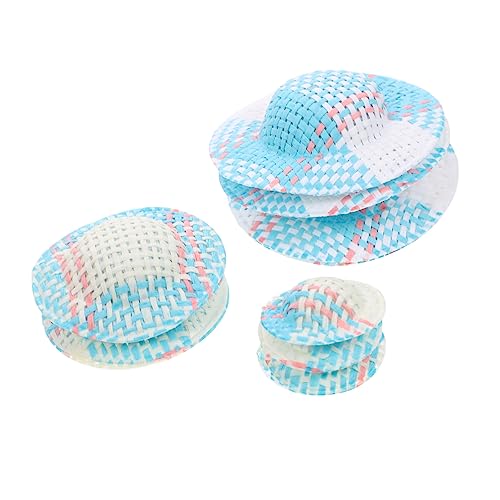 ERINGOGO 12 Stück gestreiftes Hutzubehör Puppenkleidung Hut Mini-Sonnenhut Mini-Kappe Puppenhüte Miniaturhüte Miniaturbekleidungszubehör Mini-Strickmützen aus Strohimitat Papier Blau ERINGOGO 12 Stück gestreiftes Hutzubehör Puppenkleidung Hut Mini-Sonnenhut Mini-Kappe Puppenhüte Miniaturhüte Miniaturbekleidungszubehör Mini-Strickmützen aus Strohimitat Papier Blau von ERINGOGO