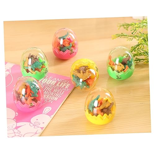 ERINGOGO 12Stücke Mini Dinosaurier Eier Radiergummis Kreative Schulbedarf Spielzeuge Für Zufällige Farben Und Designs Als Mitgebsel Für Geburtstagsfeiern ERINGOGO 12Stücke Mini Dinosaurier Eier Radiergummis Kreative Schulbedarf Spielzeuge Für Zufällige Farben Und Designs Als Mitgebsel Für Geburtstagsfeiern von ERINGOGO