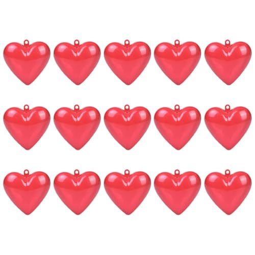 ERINGOGO 15Stücke Herzförmige Transparente Süßigkeitenschachteln Aus Kunststoff Für DIY Bastelarbeiten Befüllbare Geschenkboxen Für Valentinstag Und Kinderpartys Romantische ERINGOGO 15Stücke Herzförmige Transparente Süßigkeitenschachteln Aus Kunststoff Für DIY Bastelarbeiten Befüllbare Geschenkboxen Für Valentinstag Und Kinderpartys Romantische von ERINGOGO