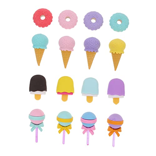 ERINGOGO 16 Stück Teiliges Cartoon Radiergummis für Schüler Lustige Lebensmittel Motive Kleine Bleistiftradierer Farbenfrohe Dessert Designs Leicht Praktisch und Kindgerecht Mitgebsel für ERINGOGO 16 Stück Teiliges Cartoon Radiergummis für Schüler Lustige Lebensmittel Motive Kleine Bleistiftradierer Farbenfrohe Dessert Designs Leicht Praktisch und Kindgerecht Mitgebsel für von ERINGOGO