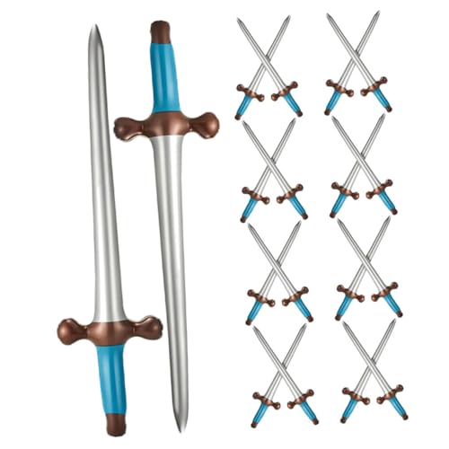 ERINGOGO 18 Stück Teiliges Aufblasbares Piratenschwert Kinderfreundliches Cosplay Zubehör mit Ergonomischem Griff Leichtes Piratenparty für Halloween Kostüm und Mottofeier ERINGOGO 18 Stück Teiliges Aufblasbares Piratenschwert Kinderfreundliches Cosplay Zubehör mit Ergonomischem Griff Leichtes Piratenparty für Halloween Kostüm und Mottofeier von ERINGOGO