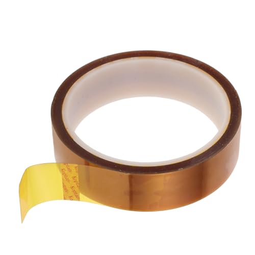 ERINGOGO 1Rolle Hochtemperatur Klebeband Hitzebeständiges Polyimid Band Für Industrielle Anwendungen Zuverlässige Elektrische Isolation Vielseitige Einsatzmöglichkeiten ERINGOGO 1Rolle Hochtemperatur Klebeband Hitzebeständiges Polyimid Band Für Industrielle Anwendungen Zuverlässige Elektrische Isolation Vielseitige Einsatzmöglichkeiten von ERINGOGO