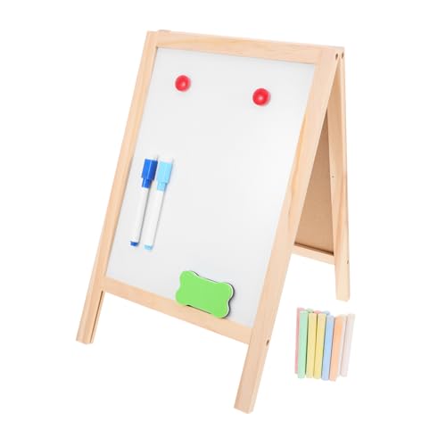 ERINGOGO 1Satz Doppelseitige Kindertafel Löschbares Zeichenbrett für Kreatives Whiteboard Stabile Standtafel für Jungen für Zeichenstunden von ERINGOGO