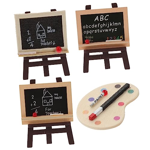 ERINGOGO 1Satz Staffelei Teiliges Tafelmodell Für Puppenhausdekoration Accessoire Für Kreative Spielideen Langlebigen Spaß Für Sammler ERINGOGO 1Satz Staffelei Teiliges Tafelmodell Für Puppenhausdekoration Accessoire Für Kreative Spielideen Langlebigen Spaß Für Sammler von ERINGOGO