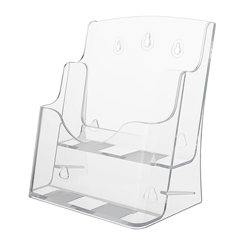 ERINGOGO 1Stück Bücherständer Multi Layer Dokumentenorganisator für Schreibtisch Klarer Magazinhalter aus Langlebigem Material für Zuhause und Büro ERINGOGO 1Stück Bücherständer Multi Layer Dokumentenorganisator für Schreibtisch Klarer Magazinhalter aus Langlebigem Material für Zuhause und Büro von ERINGOGO