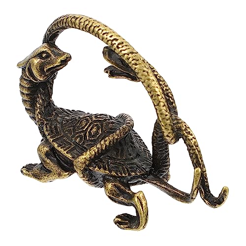 ERINGOGO Legierungs Schildkröte und Schlange Vintage Tierornament für Schreibtisch Stabiles Kunsthandwerk für Wohnräume ERINGOGO Legierungs Schildkröte und Schlange Vintage Tierornament für Schreibtisch Stabiles Kunsthandwerk für Wohnräume von ERINGOGO