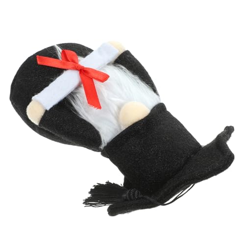 ERINGOGO 1stück Kreative GNOME Puppe Mit Doktorhut Faceless Doll Ornament Für Back-to-School Dekoration Niedliche Tischdeko Für Abschlussfeiern Und Schulanfang ERINGOGO 1stück Kreative GNOME Puppe Mit Doktorhut Faceless Doll Ornament Für Back-to-School Dekoration Niedliche Tischdeko Für Abschlussfeiern Und Schulanfang von ERINGOGO