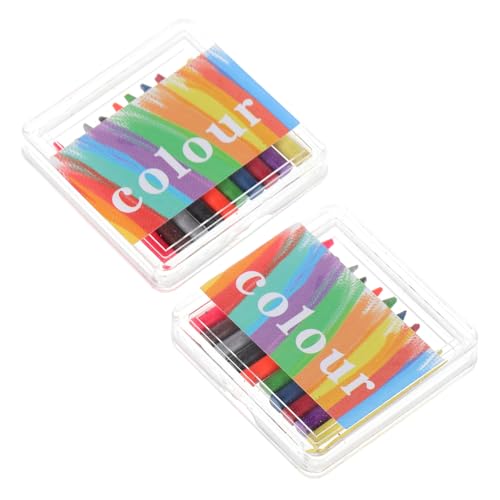 ERINGOGO 2 Boxen Boxen Wachsmalstifte pro Packung Dekorative Mini Wachsmalstifte für Puppenhaus Accessoires Funktionale Kunstwerkzeuge für Mini Szenen und Spielzeugdekor ERINGOGO 2 Boxen Boxen Wachsmalstifte pro Packung Dekorative Mini Wachsmalstifte für Puppenhaus Accessoires Funktionale Kunstwerkzeuge für Mini Szenen und Spielzeugdekor von ERINGOGO
