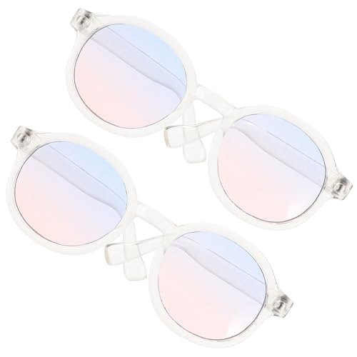 ERINGOGO 2 Paare Puppe Mini-Brille Gläser Trendy Geformt Retro Uv Lustige Brillendekore Puppen-Foto-Requisiten Kleine Puppensonnenbrille Puppe Requisiten Puppenbrillen Plastik ERINGOGO 2 Paare Puppe Mini-Brille Gläser Trendy Geformt Retro Uv Lustige Brillendekore Puppen-Foto-Requisiten Kleine Puppensonnenbrille Puppe Requisiten Puppenbrillen Plastik von ERINGOGO