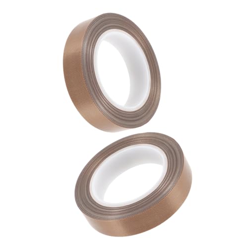 ERINGOGO 2 Rollen Hochtemperatur Ptfe Klebeband für Vakuumversiegelungsmaschinen Hitzebeständiges Isolierband für Isolierung Abdichtung Schutz Anspruchsvollen Anwendungen ERINGOGO 2 Rollen Hochtemperatur Ptfe Klebeband für Vakuumversiegelungsmaschinen Hitzebeständiges Isolierband für Isolierung Abdichtung Schutz Anspruchsvollen Anwendungen von ERINGOGO