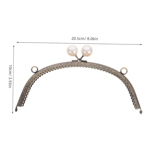 ERINGOGO 2 STÜCK Antiker Floraler Taschenverschluss Robustes Purse Clasp Frame Gebogener Handtaschenbügel für DIY Basteln und Handtaschenzubehör ERINGOGO 2 STÜCK Antiker Floraler Taschenverschluss Robustes Purse Clasp Frame Gebogener Handtaschenbügel für DIY Basteln und Handtaschenzubehör von ERINGOGO