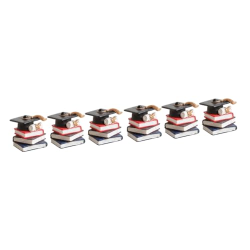 ERINGOGO 2 Sätze Doktorhutbuch Dessertringe Dekoration Dessert-picks Abschlussfeier 2023 Cupcake Topper Abschluss-cupcake-topper 2024 Grad Kuchendekore Kuchen Picks Shuzhi 3 Stück * 2 ERINGOGO 2 Sätze Doktorhutbuch Dessertringe Dekoration Dessert-picks Abschlussfeier 2023 Cupcake Topper Abschluss-cupcake-topper 2024 Grad Kuchendekore Kuchen Picks Shuzhi 3 Stück * 2 von ERINGOGO