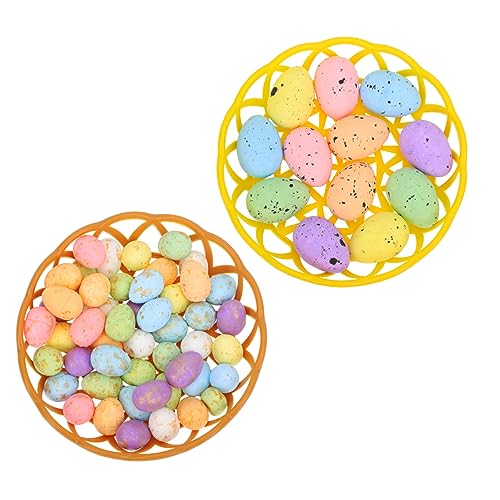 ERINGOGO 2 Sätze Schaum Ostereigeschenk Party Für Kleinkind Jagd Herstellung Weiß Groß Dekorative Ei-requisiten Kindergarten-simulationseier Plastik Colorful ERINGOGO 2 Sätze Schaum Ostereigeschenk Party Für Kleinkind Jagd Herstellung Weiß Groß Dekorative Ei-requisiten Kindergarten-simulationseier Plastik Colorful von ERINGOGO
