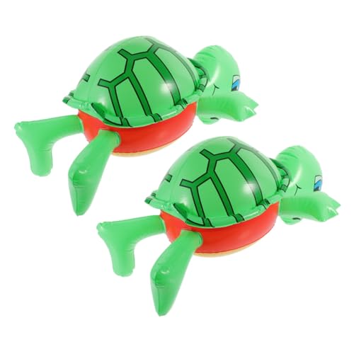 ERINGOGO 2 Stück Aufblasbare Schildkröte Deko für Gartenfeiern PVC Material Wiederverwendbar für Strand und Outdoor Events ERINGOGO 2 Stück Aufblasbare Schildkröte Deko für Gartenfeiern PVC Material Wiederverwendbar für Strand und Outdoor Events von ERINGOGO