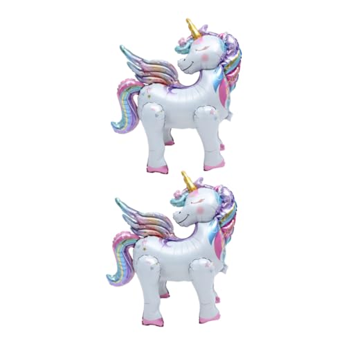 ERINGOGO 2 Stück Einhorn-Ballon Party Pastell Bausatz luftballons Einhorndekorationen Einhornballon Geburtstagsfeierdekorationen Ballonspielzeug Ballondekoration Aluminiumfolie ERINGOGO 2 Stück Einhorn-Ballon Party Pastell Bausatz luftballons Einhorndekorationen Einhornballon Geburtstagsfeierdekorationen Ballonspielzeug Ballondekoration Aluminiumfolie von ERINGOGO