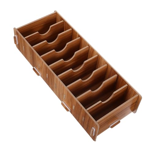 ERINGOGO 2 Stück Holz Aufbewahrungsbox Kompakte DIY Desktop Organizer aus Hellem Kirschholz Dekorative Schubladenbox für Schreibtisch Wohnzimmer Vielseitiger Home Storage Container von ERINGOGO