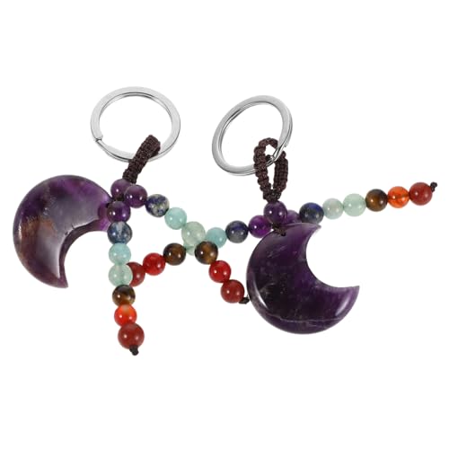 ERINGOGO 2 Stück Kristall Mond Schlüsselanhänger mit Stabilem Metallclip Schimmerndes Schmuckstück für Frauen Mädchen Eleganter Taschenanhänger Perfektes für Mutter Tochter ERINGOGO 2 Stück Kristall Mond Schlüsselanhänger mit Stabilem Metallclip Schimmerndes Schmuckstück für Frauen Mädchen Eleganter Taschenanhänger Perfektes für Mutter Tochter von ERINGOGO