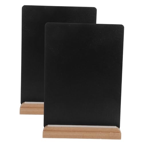 ERINGOGO 2 Stück Mini-Tafel Zeichenbrett Kreideschilder für den Essenstisch Tafelschilder Tischplatte Mini -Kreidebretter Anzeigetafel Tafel für die Wand stehendes Tafelschild Holz Schwarz ERINGOGO 2 Stück Mini-Tafel Zeichenbrett Kreideschilder für den Essenstisch Tafelschilder Tischplatte Mini -Kreidebretter Anzeigetafel Tafel für die Wand stehendes Tafelschild Holz Schwarz von ERINGOGO