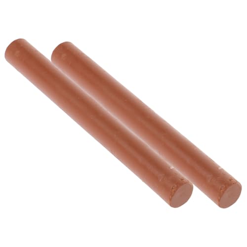 ERINGOGO 2 Stück Möbelreparaturpaste Spachtelmasse Für Schränke Möbelmarkierungen Holzmarker Möbelreparatur Holzstifte Für Kratzer Lackstift Für Holzmöbel Holzfüllstangen Wachs Brown von ERINGOGO