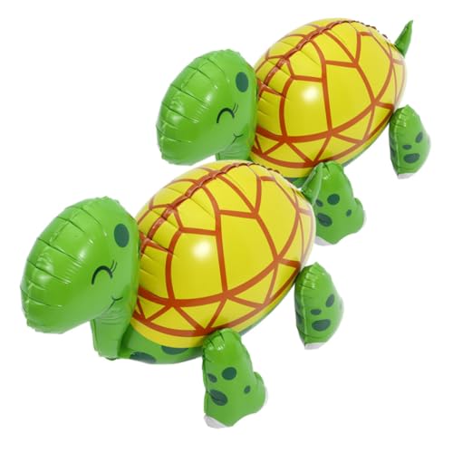 ERINGOGO 2 Stück Partyballons Für Meeresschildkröten-geburtstagsdekorationen Aufblasbare Tiere Geburtstag Luftballons Schildkröten-partydekoration Schildkrötenballons Aluminiumfolie ERINGOGO 2 Stück Partyballons Für Meeresschildkröten-geburtstagsdekorationen Aufblasbare Tiere Geburtstag Luftballons Schildkröten-partydekoration Schildkrötenballons Aluminiumfolie von ERINGOGO