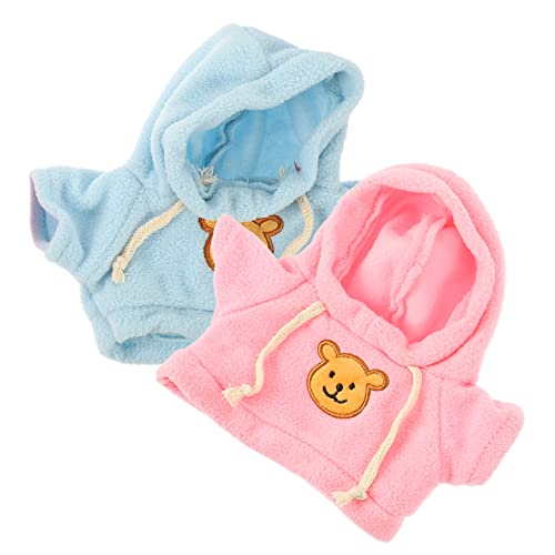 ERINGOGO 2 Stück Puppen ersetzen Kleidung tragen Stofftierkleidung Plüsch Kind Outfit Spielzeugkleidung Puppenzubehör Kleidung für Spielzeugbären winzige Bärenkleidung Kuscheltiere Kleidung ERINGOGO 2 Stück Puppen ersetzen Kleidung tragen Stofftierkleidung Plüsch Kind Outfit Spielzeugkleidung Puppenzubehör Kleidung für Spielzeugbären winzige Bärenkleidung Kuscheltiere Kleidung von ERINGOGO