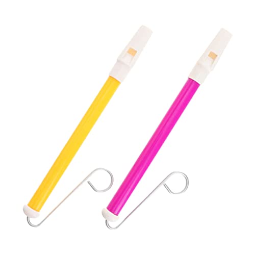ERINGOGO 2 Stück Teiliges Slide Whistle aus Robustem Kunststoff Kreative Musikalische Rutschpfeifen in und Gelb Sichere Spielzeugpfeifen für Fantasie und Bühnenperformance ERINGOGO 2 Stück Teiliges Slide Whistle aus Robustem Kunststoff Kreative Musikalische Rutschpfeifen in und Gelb Sichere Spielzeugpfeifen für Fantasie und Bühnenperformance von ERINGOGO