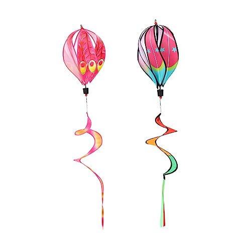 ERINGOGO 2 Stück Windmühlendekoration Geburtstag Farben Heißluftballon Party Heißer Ballon Luftballon- Ornament Große, Durchsichtige Luftballons Windsack-ballons Stoff ERINGOGO 2 Stück Windmühlendekoration Geburtstag Farben Heißluftballon Party Heißer Ballon Luftballon- Ornament Große, Durchsichtige Luftballons Windsack-ballons Stoff von ERINGOGO