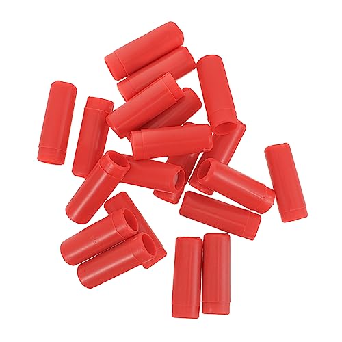 ERINGOGO 20 Stück Conch Whistle Party-Cheer-Handpfeifenspielzeug für Partypfeifen Kinderpfeife Spielzeugpfeife pfeifen Hornblase Plastik rot von ERINGOGO