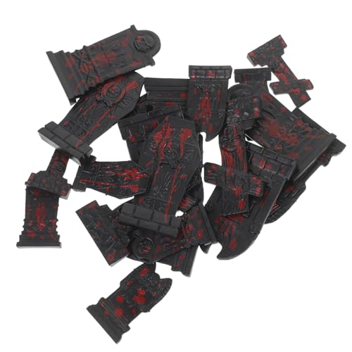 ERINGOGO 20stücke Halloween Grabstein Dekoration Kleine Gruselige Tombstone Für Schaurige Partys Und Events Für Garten Und Hausdekoration ERINGOGO 20stücke Halloween Grabstein Dekoration Kleine Gruselige Tombstone Für Schaurige Partys Und Events Für Garten Und Hausdekoration von ERINGOGO