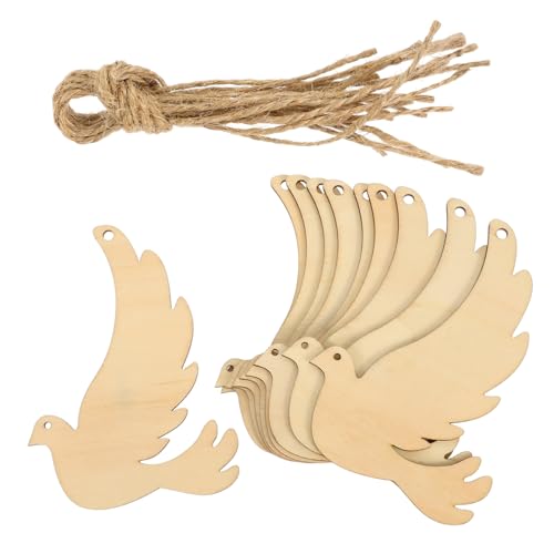 ERINGOGO 20 Stück Holz Vogel Bastelsets Unbemalte Holzscheiben für DIY Dekoration Vögel zum Malen Kreative Holzverzierungen für Hochzeiten und Partys ERINGOGO 20 Stück Holz Vogel Bastelsets Unbemalte Holzscheiben für DIY Dekoration Vögel zum Malen Kreative Holzverzierungen für Hochzeiten und Partys von ERINGOGO
