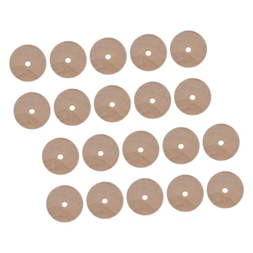 ERINGOGO 20 Stück Holzräder Kleine Holzräder für DIY Bastelbedarf Kreative Projekte Dekoration Modellbau Dicke Innendurchmesser ERINGOGO 20 Stück Holzräder Kleine Holzräder für DIY Bastelbedarf Kreative Projekte Dekoration Modellbau Dicke Innendurchmesser von ERINGOGO
