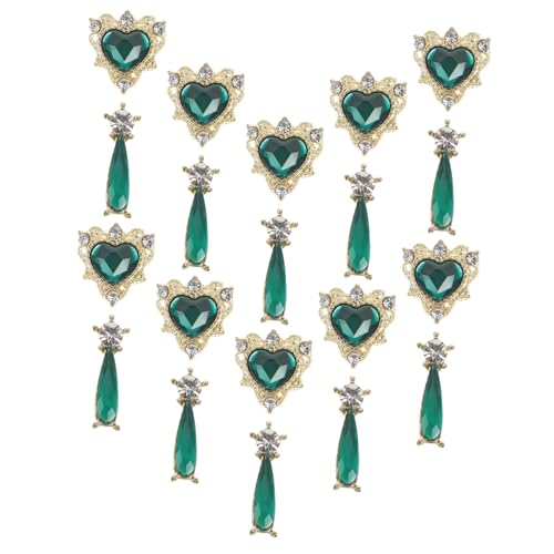 ERINGOGO 20 Stück Nagel Dekorationen Halloween Nagel Charms Maniküre Schmuck Accessoires Legierung für DIY Nagelkunst und Maniküre von ERINGOGO