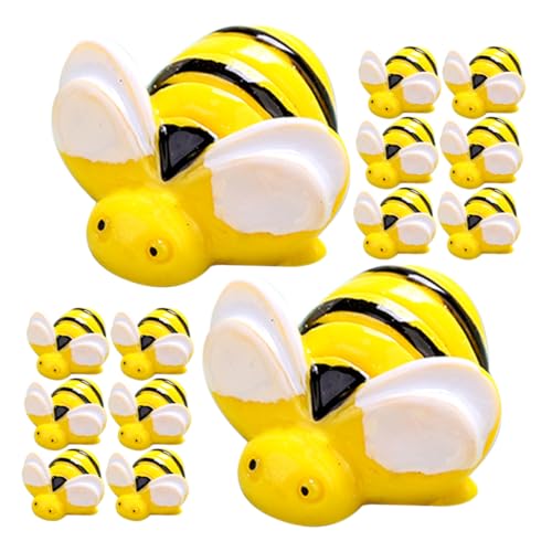 ERINGOGO 20 Stück Simulierte Biene Dekorationen Telefon Charme Zubehör basteln stutzenhalter Handytasche Miniatur-Bienen- Zauber für DIY Miniatur-Bienenornament Harz ERINGOGO 20 Stück Simulierte Biene Dekorationen Telefon Charme Zubehör basteln stutzenhalter Handytasche Miniatur-Bienen- Zauber für DIY Miniatur-Bienenornament Harz von ERINGOGO