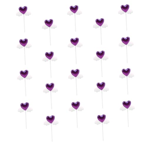 ERINGOGO 20 Stück Teiliges Kuchenstecker Engel Flügel Cupcake Picks Lebensmittelecht Farblich Sortiert für Geburtstag Taufe Hochzeit und Party Dekoration Zufällige Farbe ERINGOGO 20 Stück Teiliges Kuchenstecker Engel Flügel Cupcake Picks Lebensmittelecht Farblich Sortiert für Geburtstag Taufe Hochzeit und Party Dekoration Zufällige Farbe von ERINGOGO