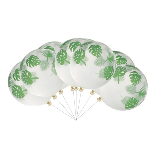 ERINGOGO 20 Stück Teiliges Monstera Luftballon Transparente Dschungel Partydeko Langlebige Witterungsbeständige und Eventballons für Indoor und Outdoor Feierlichkeiten ERINGOGO 20 Stück Teiliges Monstera Luftballon Transparente Dschungel Partydeko Langlebige Witterungsbeständige und Eventballons für Indoor und Outdoor Feierlichkeiten von ERINGOGO