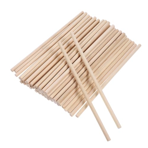 ERINGOGO 200 Stück Holzstäbchen Natürliche Unbearbeitete Rundhölzer aus Hartholz Bastelstäbe für Tortenstützen DIY Kunstprojekte Schule Familie Glatte Oberfläche Splintfrei ERINGOGO 200 Stück Holzstäbchen Natürliche Unbearbeitete Rundhölzer aus Hartholz Bastelstäbe für Tortenstützen DIY Kunstprojekte Schule Familie Glatte Oberfläche Splintfrei von ERINGOGO