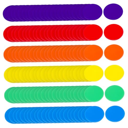 ERINGOGO 200stücke Farbige Runde Zähler Für Mathematik Kunststoff-zählchips Für Junge Mädchen Zählscheiben Marker Mathematik-lernbedarf ERINGOGO 200stücke Farbige Runde Zähler Für Mathematik Kunststoff-zählchips Für Junge Mädchen Zählscheiben Marker Mathematik-lernbedarf von ERINGOGO