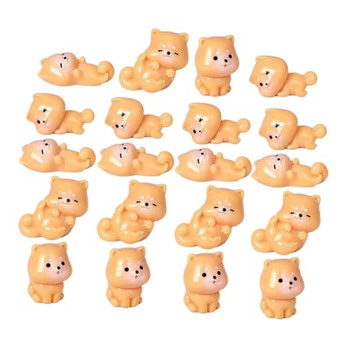 ERINGOGO 20stücke Miniatur-welpenfiguren Aus Harz Mini-hundestatuen Hundemodellspielzeug Für DIY-puppenhaus Bonsai Mikrolandschaft Kuchendekoration ERINGOGO 20stücke Miniatur-welpenfiguren Aus Harz Mini-hundestatuen Hundemodellspielzeug Für DIY-puppenhaus Bonsai Mikrolandschaft Kuchendekoration von ERINGOGO