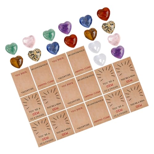 ERINGOGO Verpacken 24 Stück Herzförmige Karten Grußkarten Zum Austauschen Für Schulpartys Zum Valentinstag ERINGOGO Verpacken 24 Stück Herzförmige Karten Grußkarten Zum Austauschen Für Schulpartys Zum Valentinstag von ERINGOGO