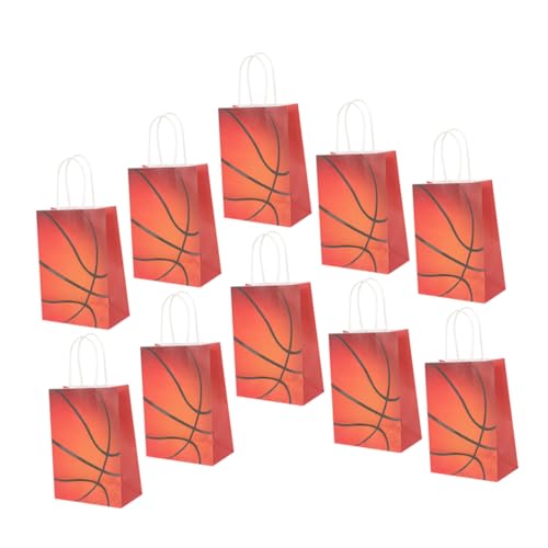 ERINGOGO 24 Stück Basketball Geschenktüte Basketballparty bevorzugt Taschen Basketball-Partytasche Basketball-Leckerli-Taschen Geschenktüten für Sportpartys Wickeln weißes Kraftpapier ERINGOGO 24 Stück Basketball Geschenktüte Basketballparty bevorzugt Taschen Basketball-Partytasche Basketball-Leckerli-Taschen Geschenktüten für Sportpartys Wickeln weißes Kraftpapier von ERINGOGO