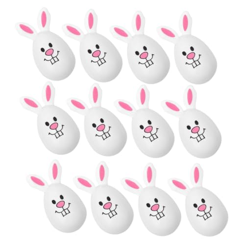 ERINGOGO 24 Stück Bemalte Eier In Hasenform Künstliche Hasendekorationen Für Dekorative Gefüllte Formen Bunte Kaninchen Weiche Dekoration Im Inneren Von Überraschungs Ostereiern Weißer ERINGOGO 24 Stück Bemalte Eier In Hasenform Künstliche Hasendekorationen Für Dekorative Gefüllte Formen Bunte Kaninchen Weiche Dekoration Im Inneren Von Überraschungs Ostereiern Weißer von ERINGOGO